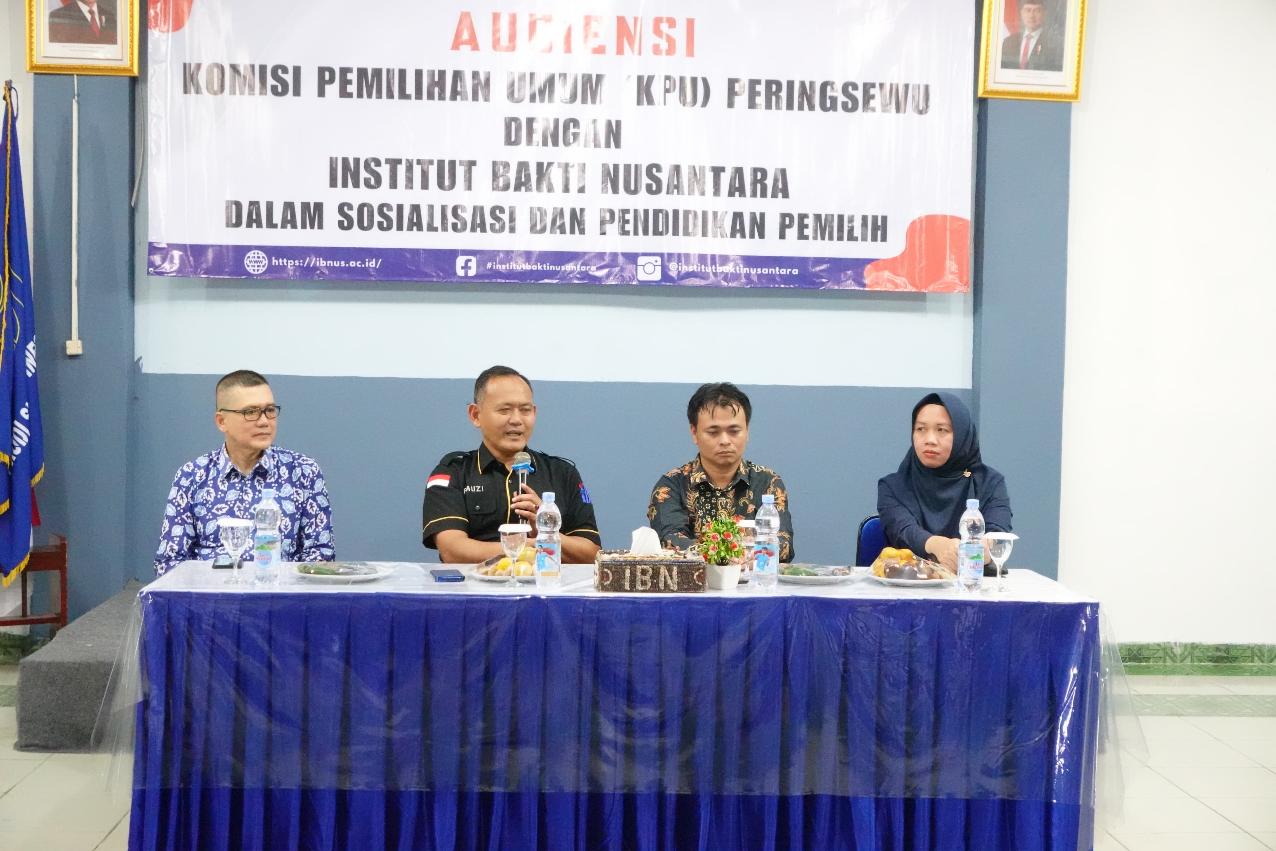 Audiensi Dengan INSTITUT BAKTI NUSANTARA (IBN) tanggal 8 Juli 2025