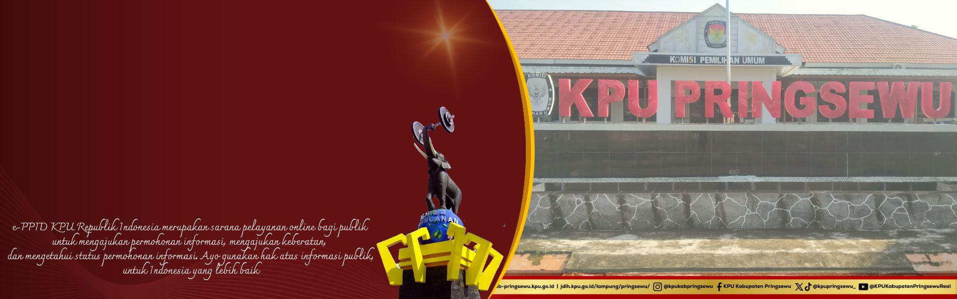 Selamat Datang di layananan e-PPID KPU Kabupaten Pringsewu