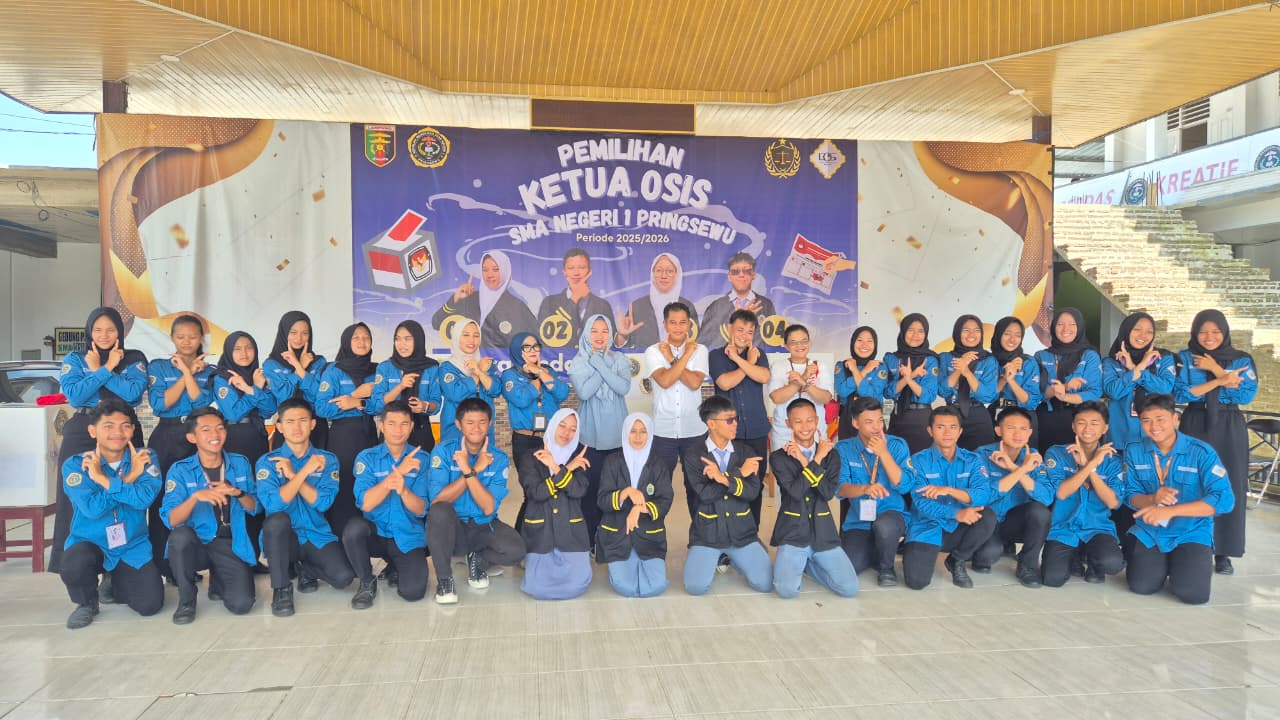 Sosialisasi dan Pendidikan Pemilih Dalam Kegiatan Pemilihan Ketua OSIS SMA N 1 Pringsewu