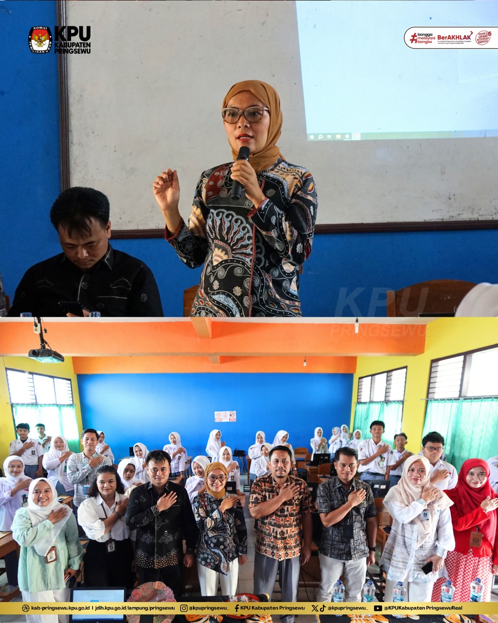 Sosialisasi SMKS KH Gholib Pringsewu