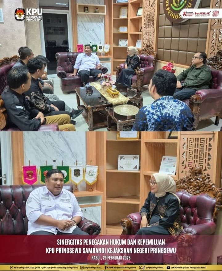 Audiensi dengan Kejaksaan Negeri Pringsewu